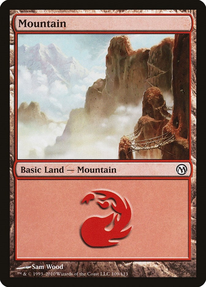 Image for Mountain (109) (Duels of the Planeswalkers) (109) - Magic: The Gathering