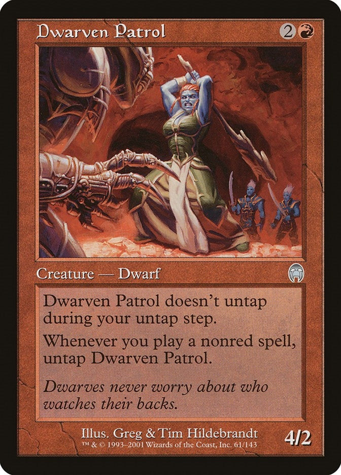 Image for Dwarven Patrol (Apocalypse) (61) - Magic: The Gathering