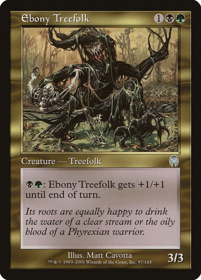 Image for Ebony Treefolk (Apocalypse) (97) - Magic: The Gathering