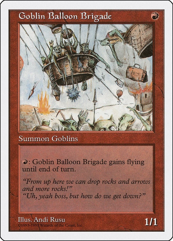 Image for Goblin Balloon Brigade (Anthologies) (11) - Magic: The Gathering