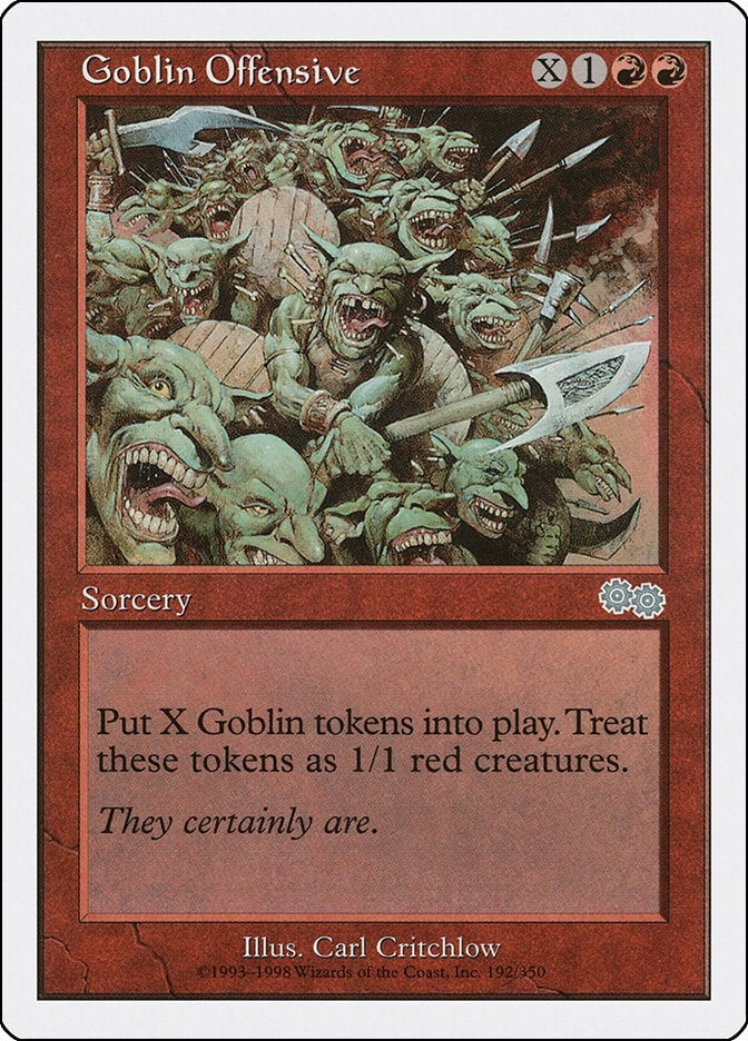 Image for Goblin Offensive (Anthologies) (192) - Magic: The Gathering