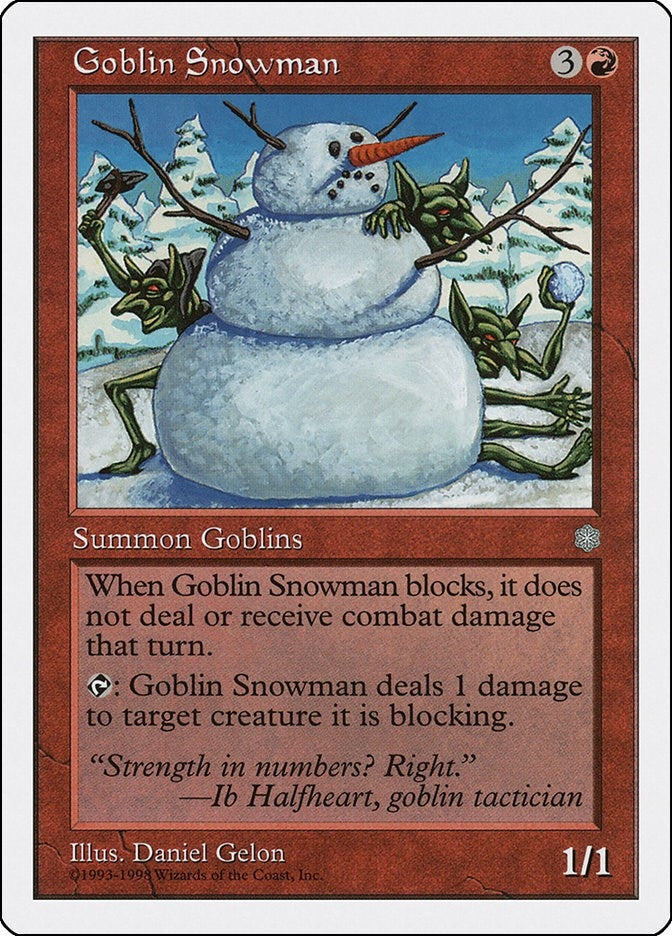 Image for Goblin Snowman (Anthologies) (15) - Magic: The Gathering