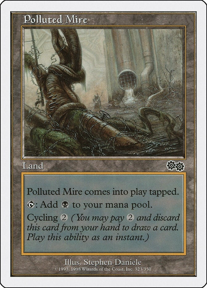 Image for Polluted Mire (Anthologies) (323) - Magic: The Gathering