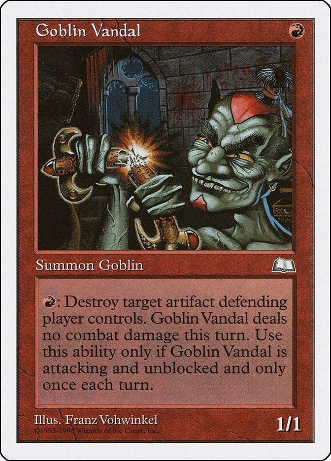 Image for Goblin Vandal (Anthologies) (33) - Magic: The Gathering