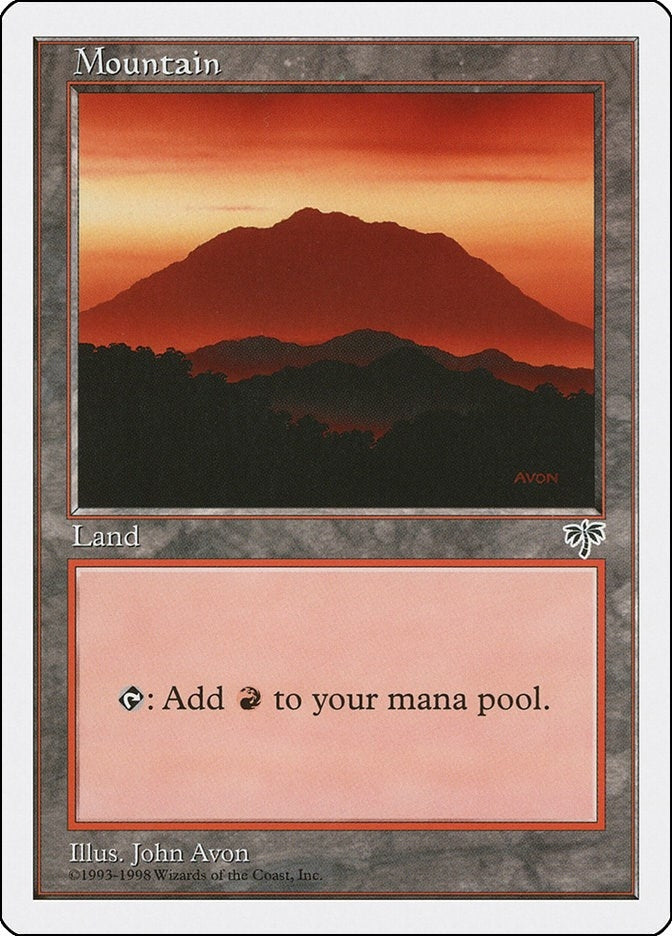 Image for Mountain (Mirage) (Anthologies) (41) - Magic: The Gathering