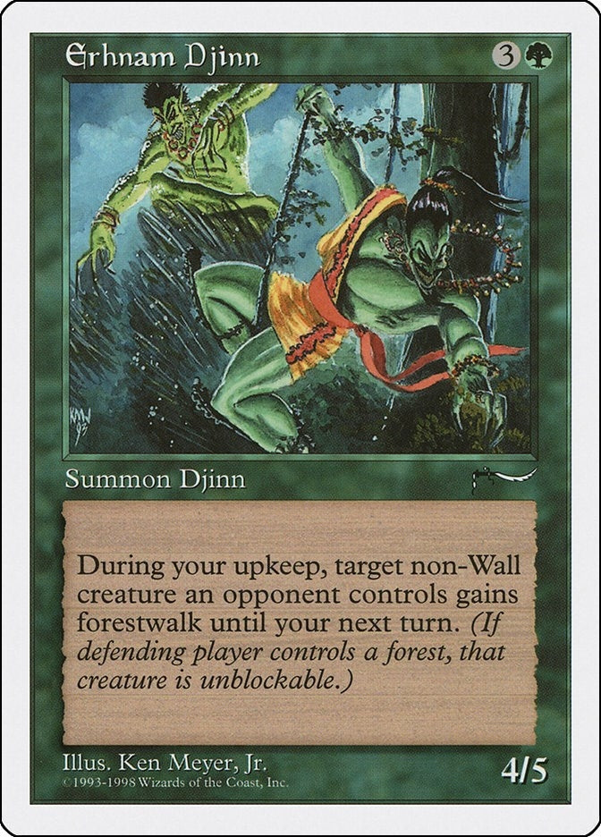 Image for Erhnam Djinn (Anthologies) (51) - Magic: The Gathering