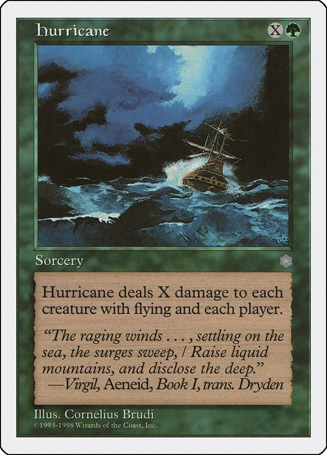Image for Hurricane (Anthologies) (52) - Magic: The Gathering