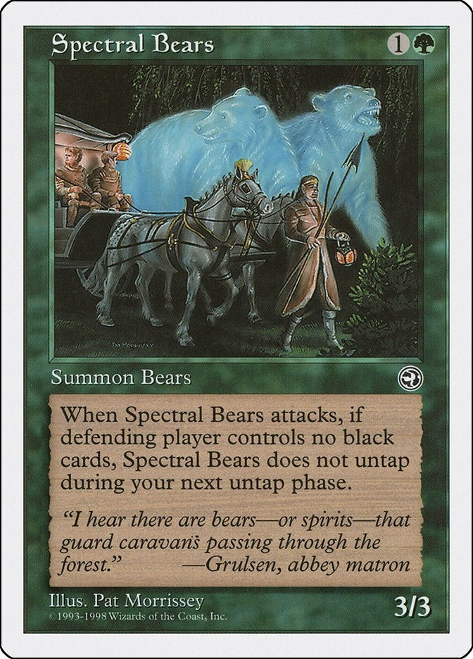 Image for Spectral Bears (Anthologies) (53) - Magic: The Gathering