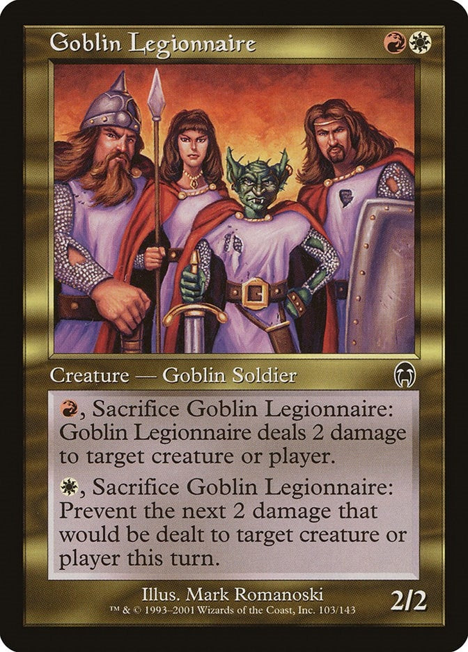 Image for Goblin Legionnaire (Apocalypse) (103) - Magic: The Gathering