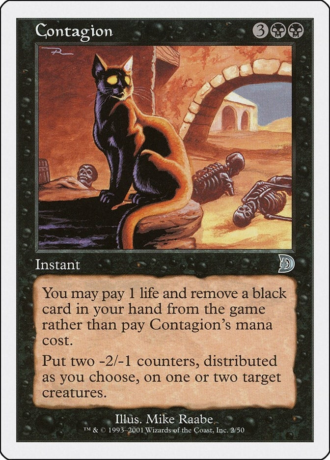 Image for Contagion (Deckmasters Garfield vs Finkel) (2) - Magic: The Gathering