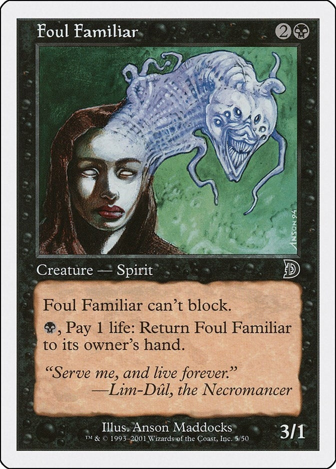 Image for Foul Familiar (Deckmasters Garfield vs Finkel) (5) - Magic: The Gathering