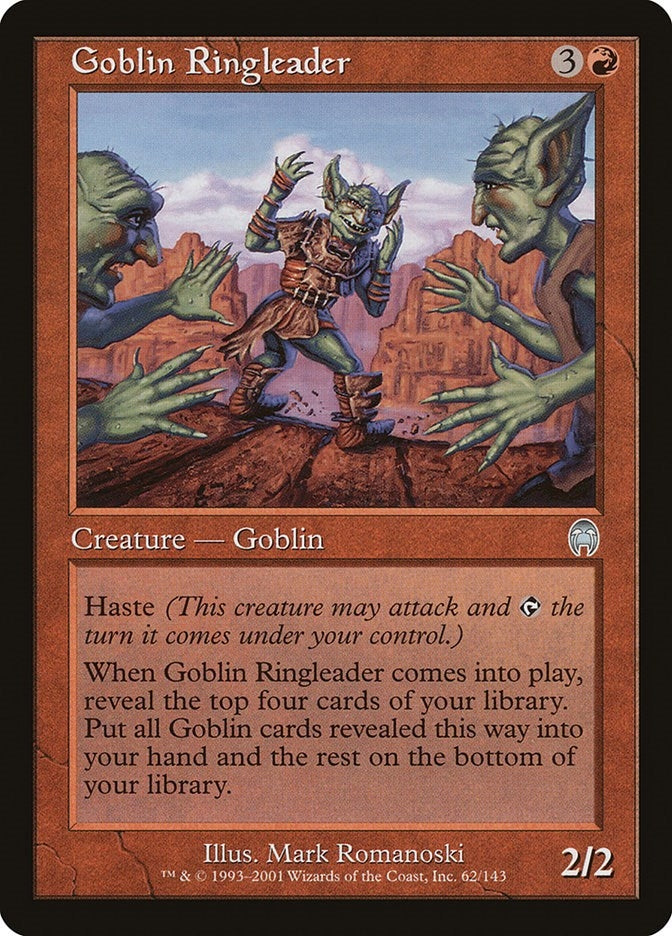 Image for Goblin Ringleader (Apocalypse) (62) - Magic: The Gathering
