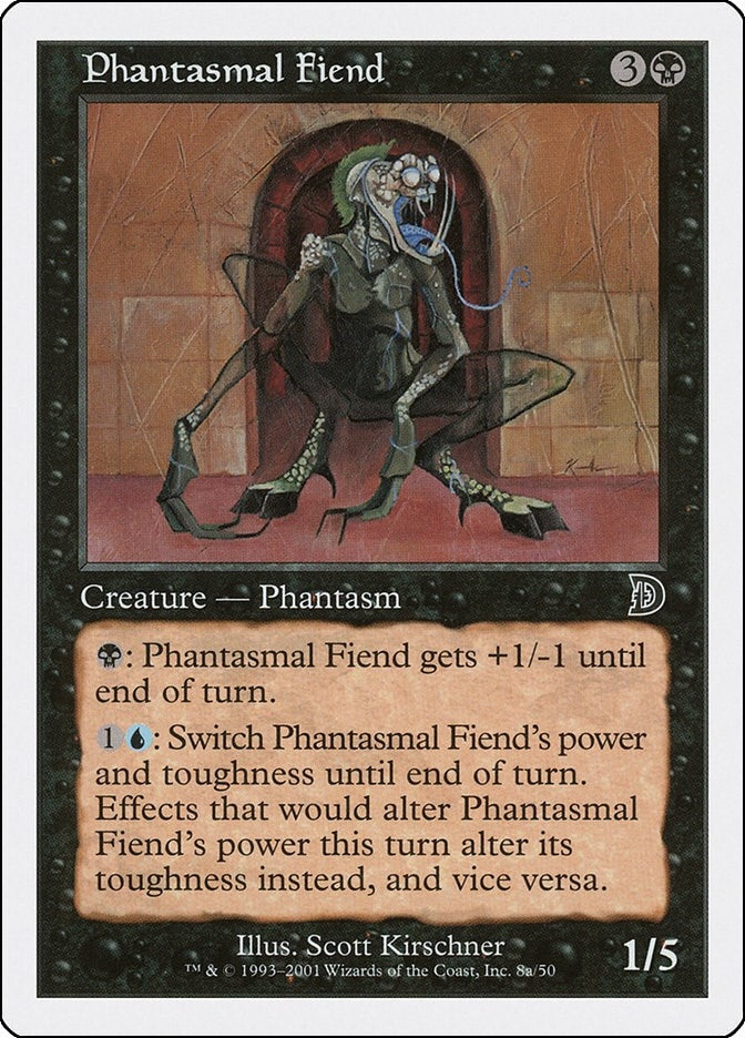 Image for Phantasmal Fiend (8a) (Deckmasters Garfield vs Finkel) (8a) - Magic: The Gathering