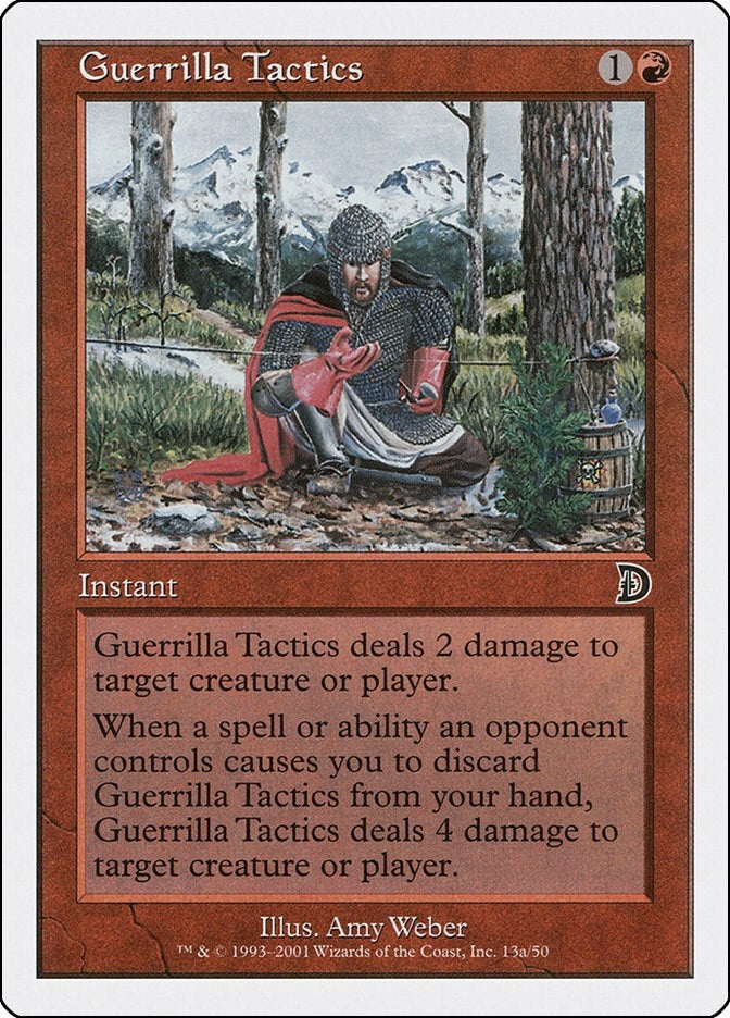 Image for Guerrilla Tactics (13a) (Deckmasters Garfield vs Finkel) (13a) - Magic: The Gathering