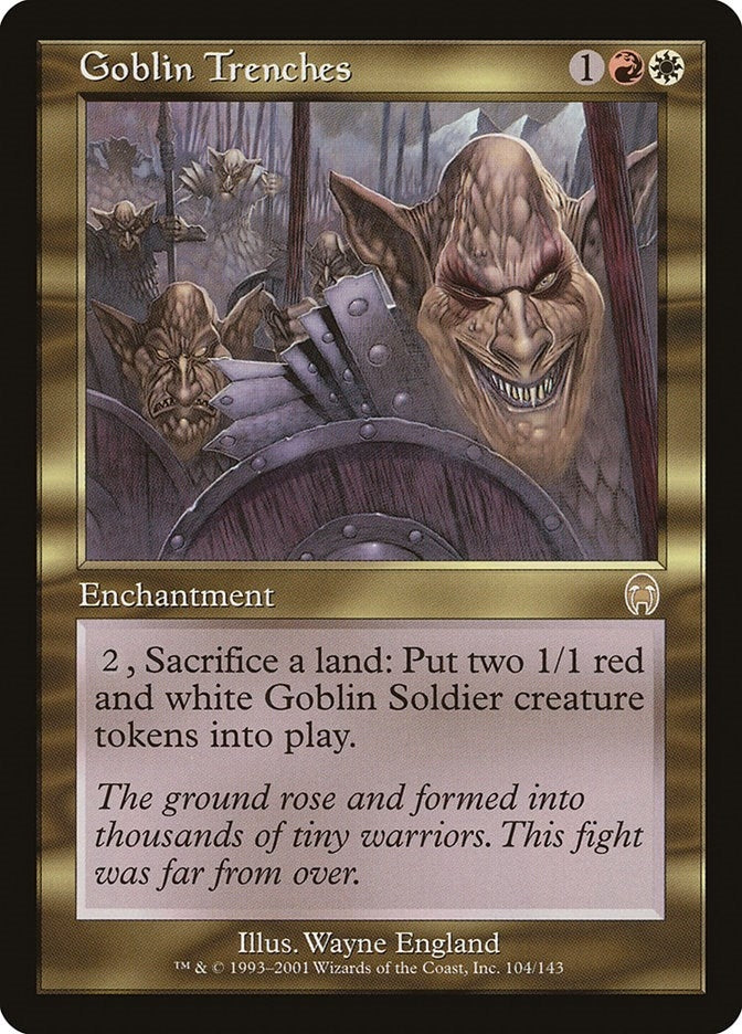 Image for Goblin Trenches (Apocalypse) (104) - Magic: The Gathering