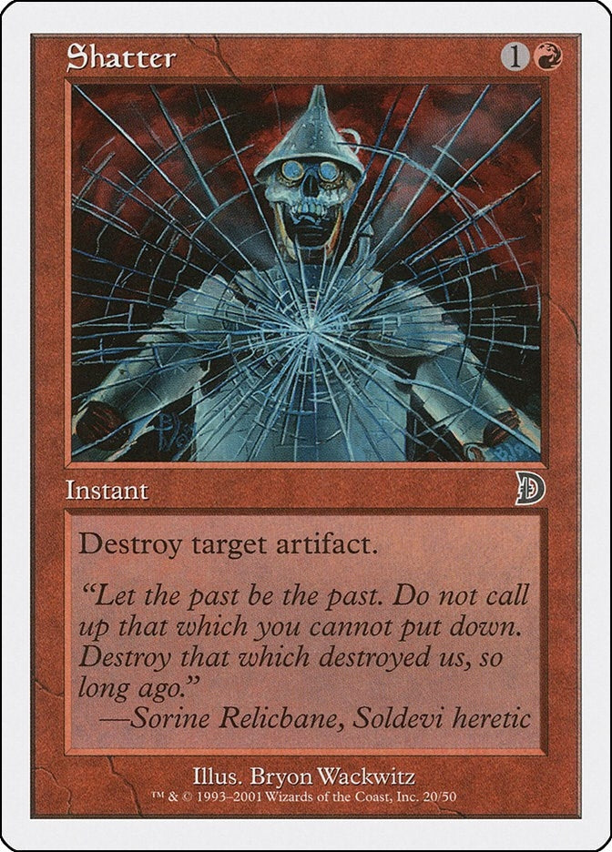 Image for Shatter (Deckmasters Garfield vs Finkel) (20) - Magic: The Gathering