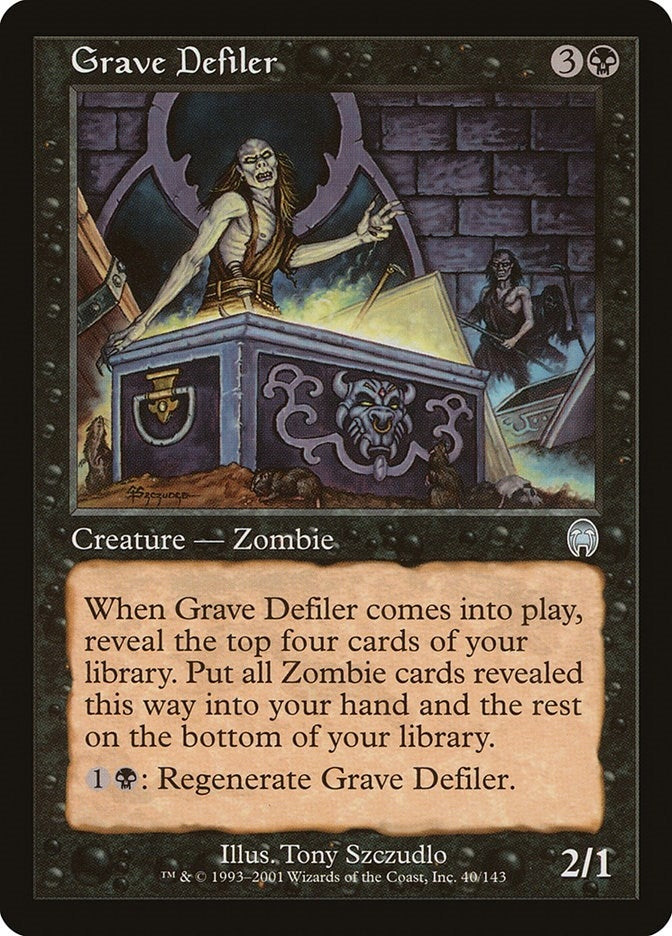 Image for Grave Defiler (Apocalypse) (40) - Magic: The Gathering