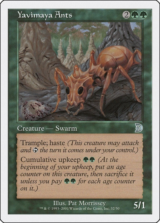 Image for Yavimaya Ants (Deckmasters Garfield vs Finkel) (32) - Magic: The Gathering