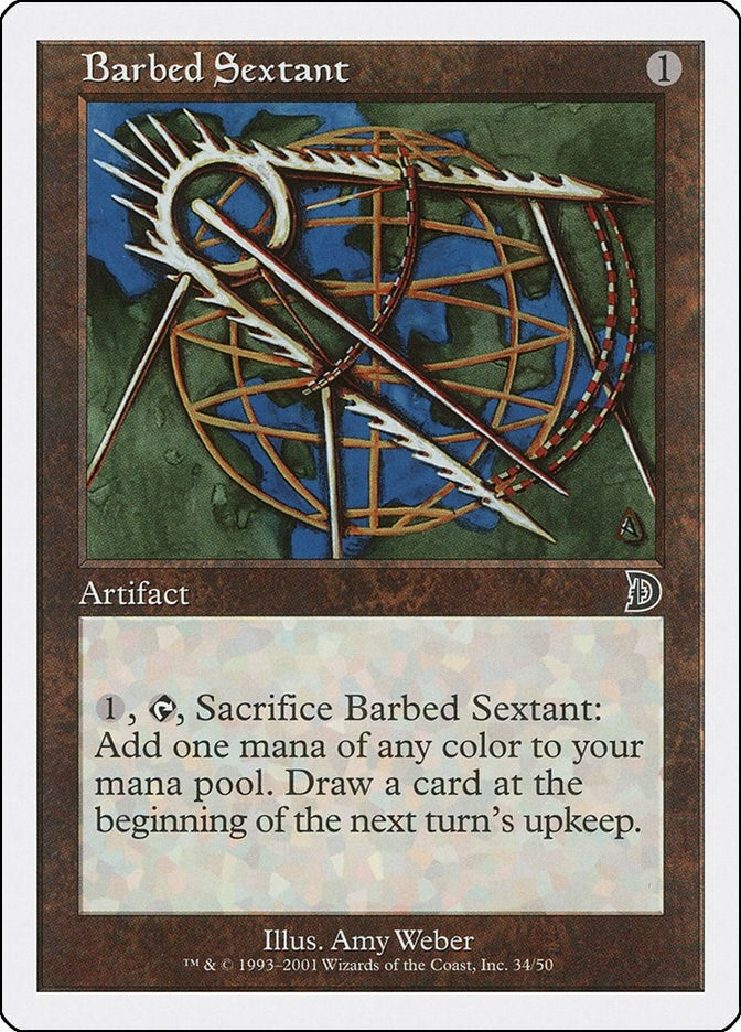 Image for Barbed Sextant (Deckmasters Garfield vs Finkel) (34) - Magic: The Gathering