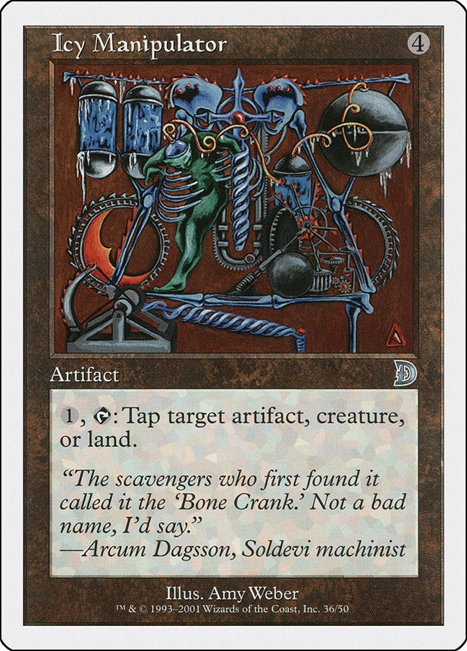 Image for Icy Manipulator (Deckmasters Garfield vs Finkel) (36) - Magic: The Gathering