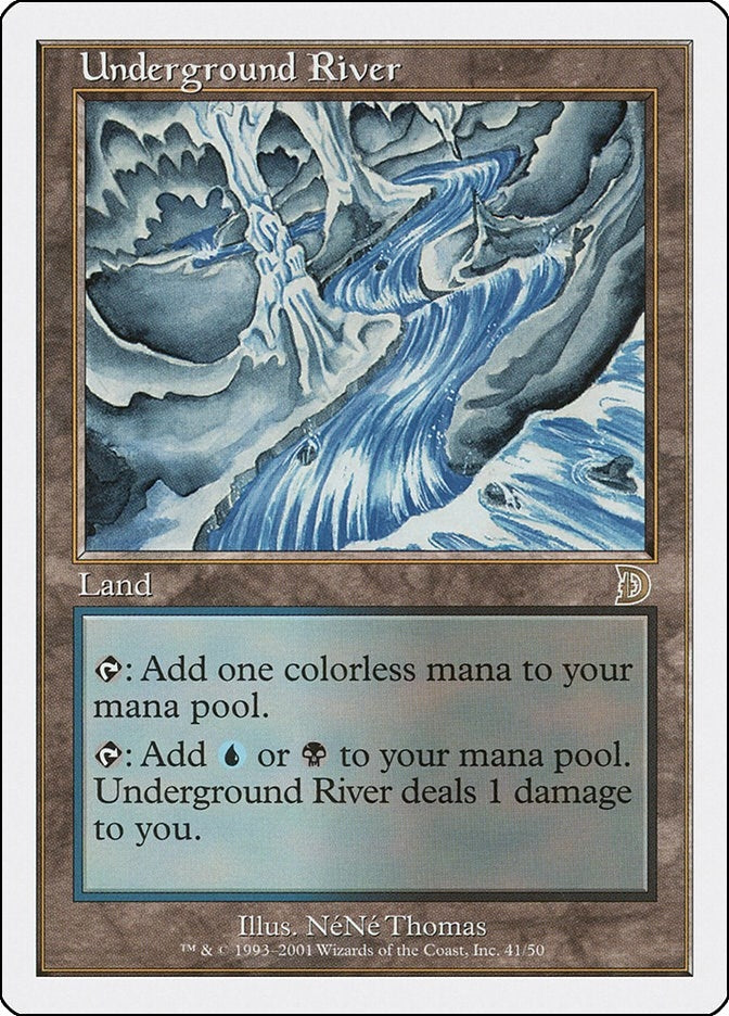 Image for Underground River (Deckmasters Garfield vs Finkel) (41) - Magic: The Gathering