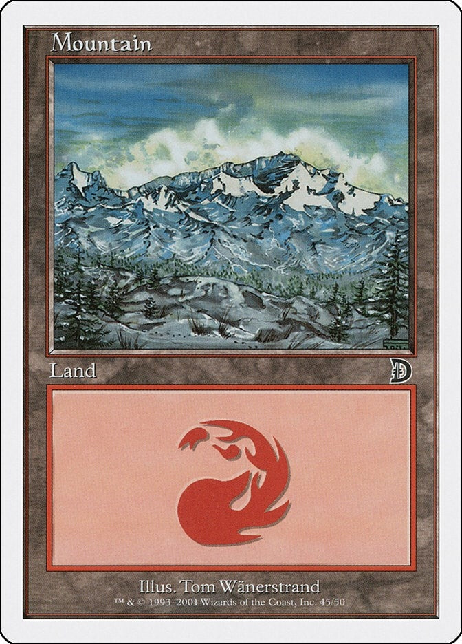 Image for Mountain (45) (Deckmasters Garfield vs Finkel) (45) - Magic: The Gathering