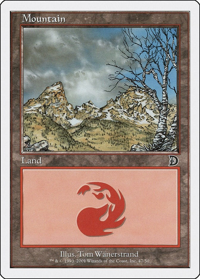 Image for Mountain (47) (Deckmasters Garfield vs Finkel) (47) - Magic: The Gathering