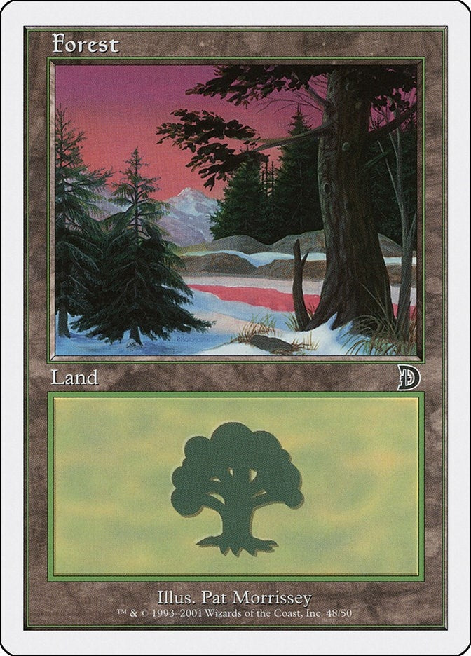 Image for Forest (48) (Deckmasters Garfield vs Finkel) (48) - Magic: The Gathering