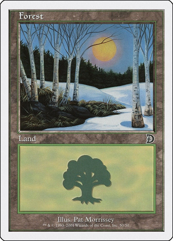 Image for Forest (50) (Deckmasters Garfield vs Finkel) (50) - Magic: The Gathering