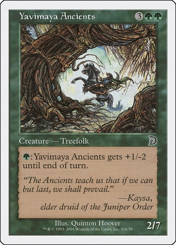 Image for Yavimaya Ancients (31b) (Deckmasters Garfield vs Finkel) (31b) - Magic: The Gathering