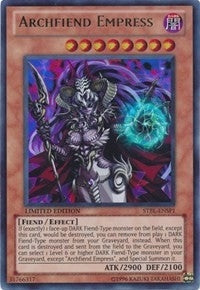 Image for Archfiend Empress (Sneak Preview Series 5) (STBL-ENSP1) - YuGiOh