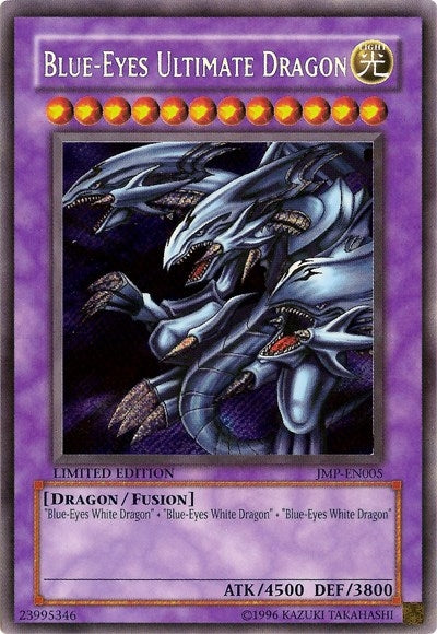 Image for Blue-Eyes Ultimate Dragon (Secret) (Shonen Jump Magazine Promos) (JMP-EN005) - YuGiOh