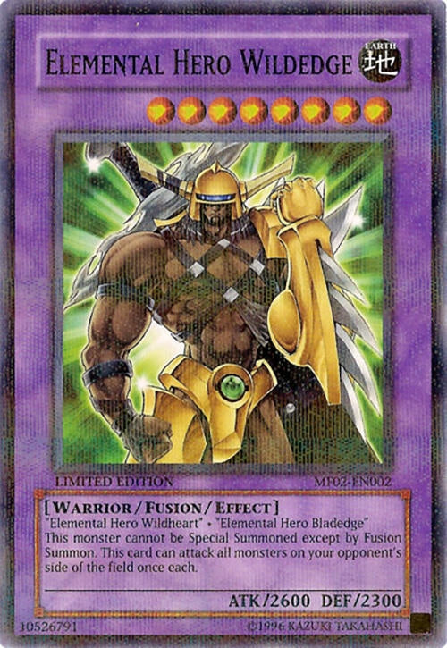 Image for Elemental HERO Wildedge (Mattel Action Figure Promos: Series 2) (MF02-EN002) - YuGiOh