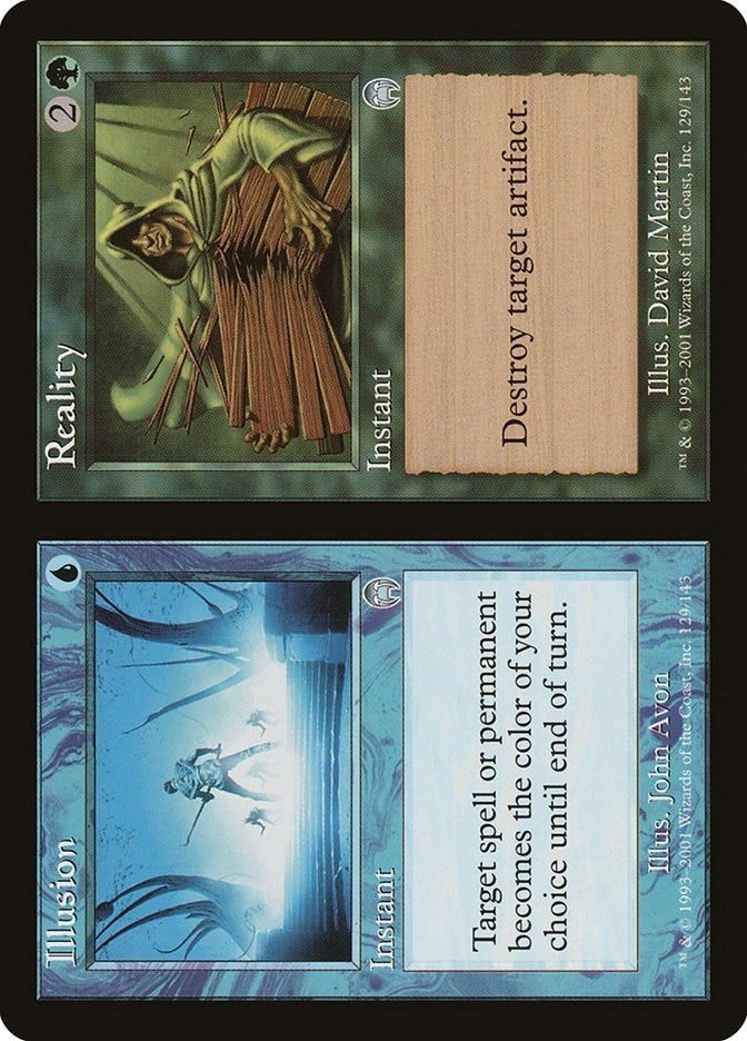 Image for Illusion // Reality (Apocalypse) (129) - Magic: The Gathering
