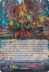 Image for Demon Conquering Dragon, Dungaree "Unlimited" (BT12: Binding Force of the Black Rings) (BT12/004EN) - Cardfight Vanguard