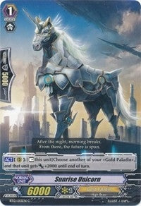 Image for Sunrise Unicorn (BT12: Binding Force of the Black Rings) (BT12/055EN) - Cardfight Vanguard