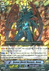 Image for Demon World Marquis, Amon (SP) (BT12: Binding Force of the Black Rings) (BT12/S11EN) - Cardfight Vanguard