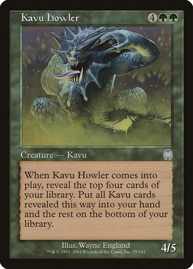 Image for Kavu Howler (Apocalypse) (79) - Magic: The Gathering