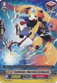 Image for Eradicator, Blue Gem Carbuncle (BT12: Binding Force of the Black Rings) (BT12/060EN) - Cardfight Vanguard