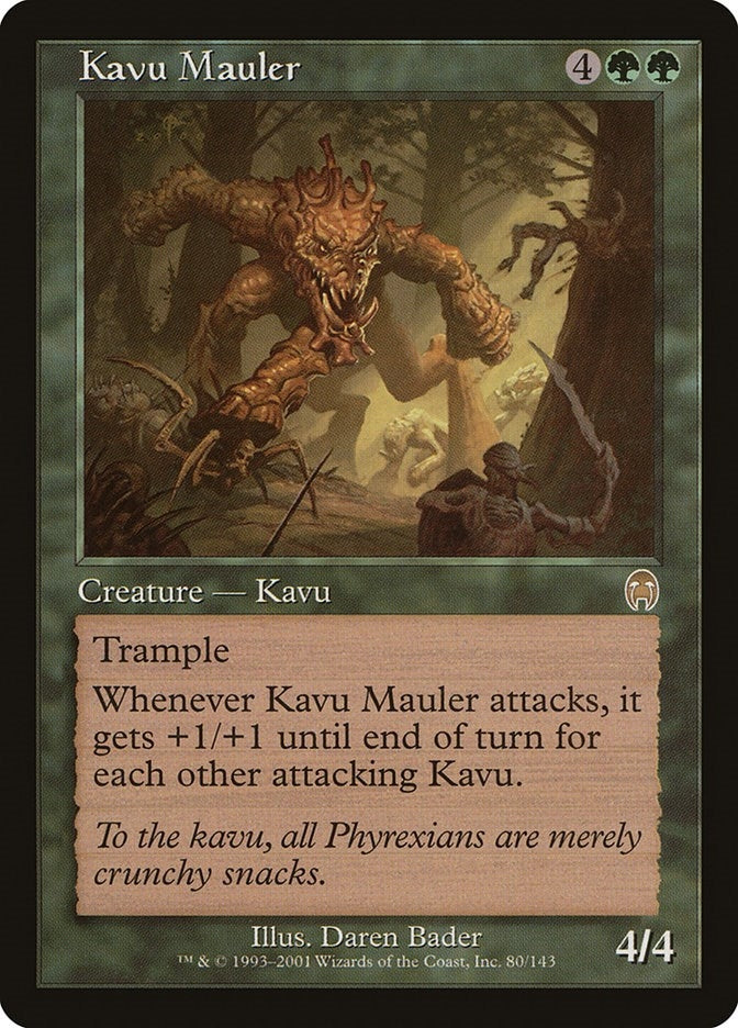 Image for Kavu Mauler (Apocalypse) (80) - Magic: The Gathering