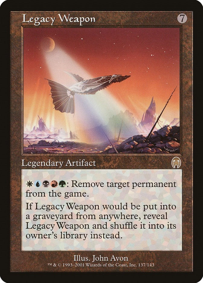 Image for Legacy Weapon (Apocalypse) (137) - Magic: The Gathering