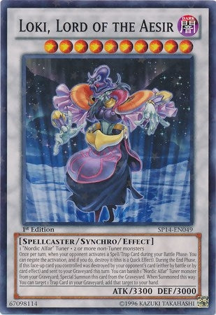 Image for Loki, Lord of the Aesir (Starfoil) (Star Pack 2014) (SP14-EN049) - YuGiOh