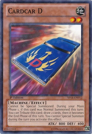 Image for Cardcar D (Starfoil) (Star Pack 2014) (SP14-EN012) - YuGiOh