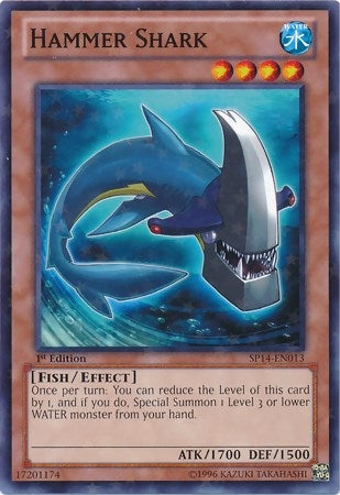 Image for Hammer Shark (Starfoil) (Star Pack 2014) (SP14-EN013) - YuGiOh