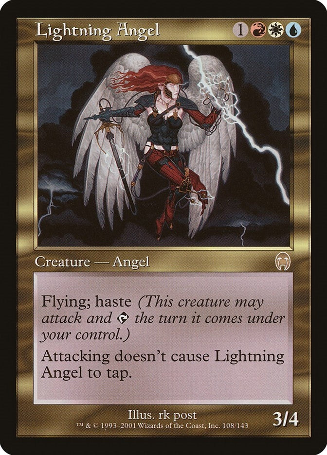 Image for Lightning Angel (Apocalypse) (108) - Magic: The Gathering