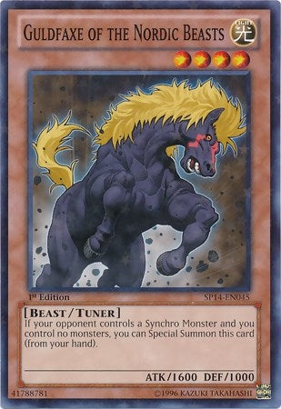Image for Guldfaxe of the Nordic Beasts (Starfoil) (Star Pack 2014) (SP14-EN045) - YuGiOh