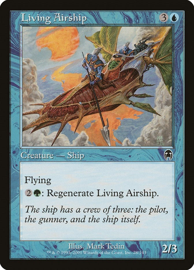 Image for Living Airship (Apocalypse) (28) - Magic: The Gathering