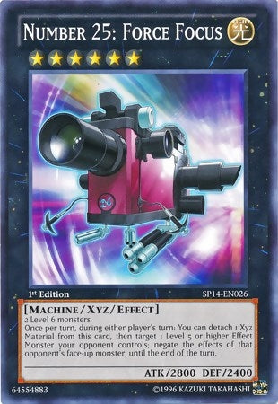 Image for Number 25: Force Focus (Starfoil) (Star Pack 2014) (SP14-EN026) - YuGiOh