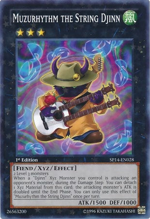 Image for Muzurhythm the String Djinn (Starfoil) (Star Pack 2014) (SP14-EN028) - YuGiOh