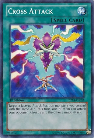 Image for Cross Attack (Starfoil) (Star Pack 2014) (SP14-EN032) - YuGiOh